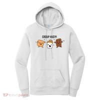 Group Hug S'mores Campfire Marshmallow Chocolate Smores Funny Gift Women's Hoodie thumb 0