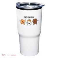 Group Hug S'mores Campfire Marshmallow Chocolate Smores Funny Gift Tumbler thumb 0