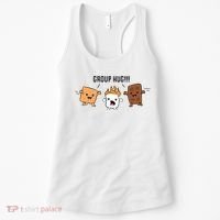 Group Hug S'mores Campfire Marshmallow Chocolate Smores Funny Gift Women's Tank Top thumb 0