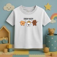 Group Hug S'mores Campfire Marshmallow Chocolate Smores Funny Gift Toddler T-Shirt thumb 3