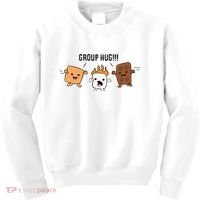 Group Hug S'mores Campfire Marshmallow Chocolate Smores Funny Gift Kids Sweatshirt thumb 0