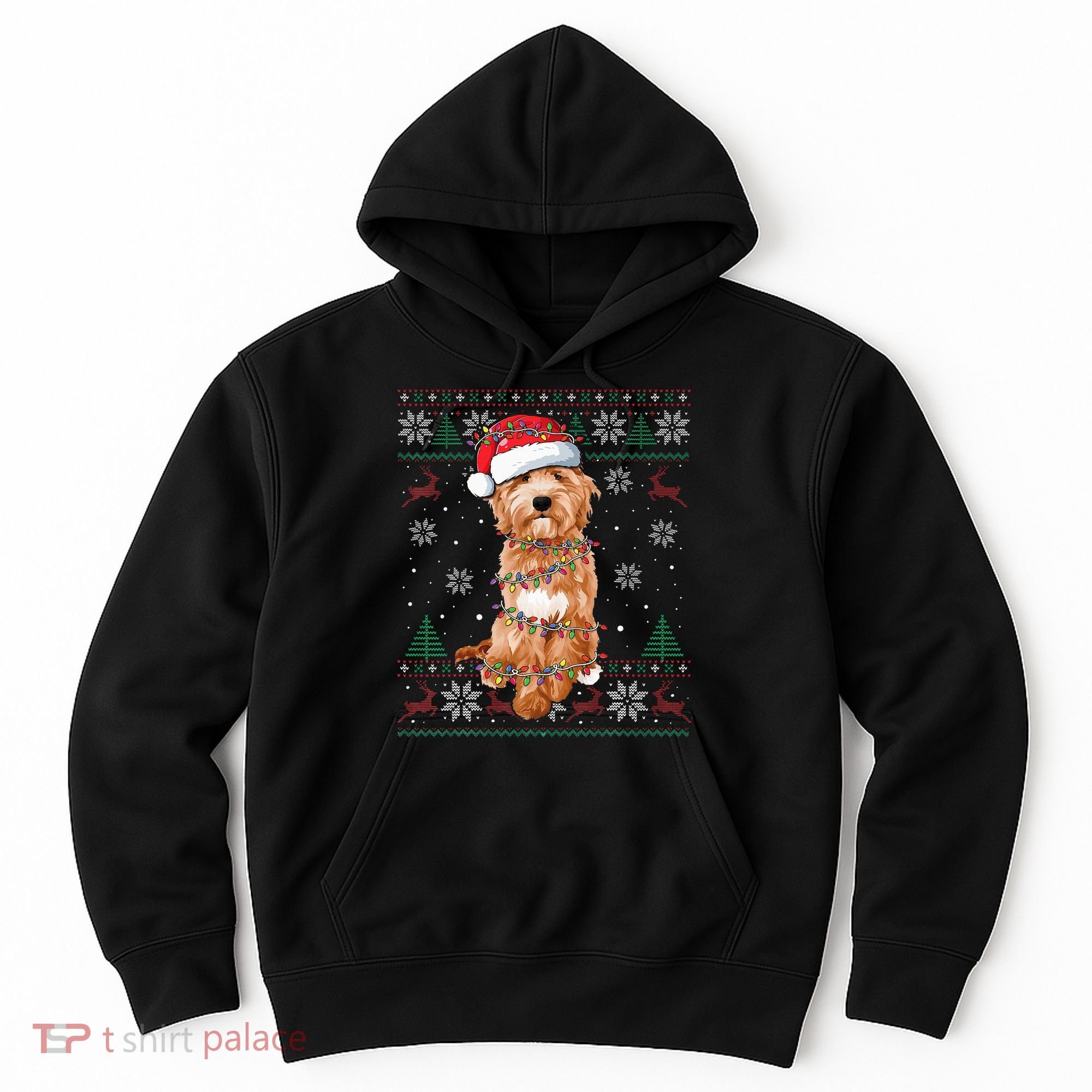 Goldendoodle Holiday Sweater Hilarious Dog Lover Gift Hoodie