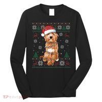 Goldendoodle Holiday Sweater Hilarious Dog Lover Gift Long Sleeve Shirt thumb 0