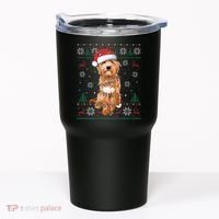 Goldendoodle Holiday Sweater Hilarious Dog Lover Gift Tumbler thumb 0