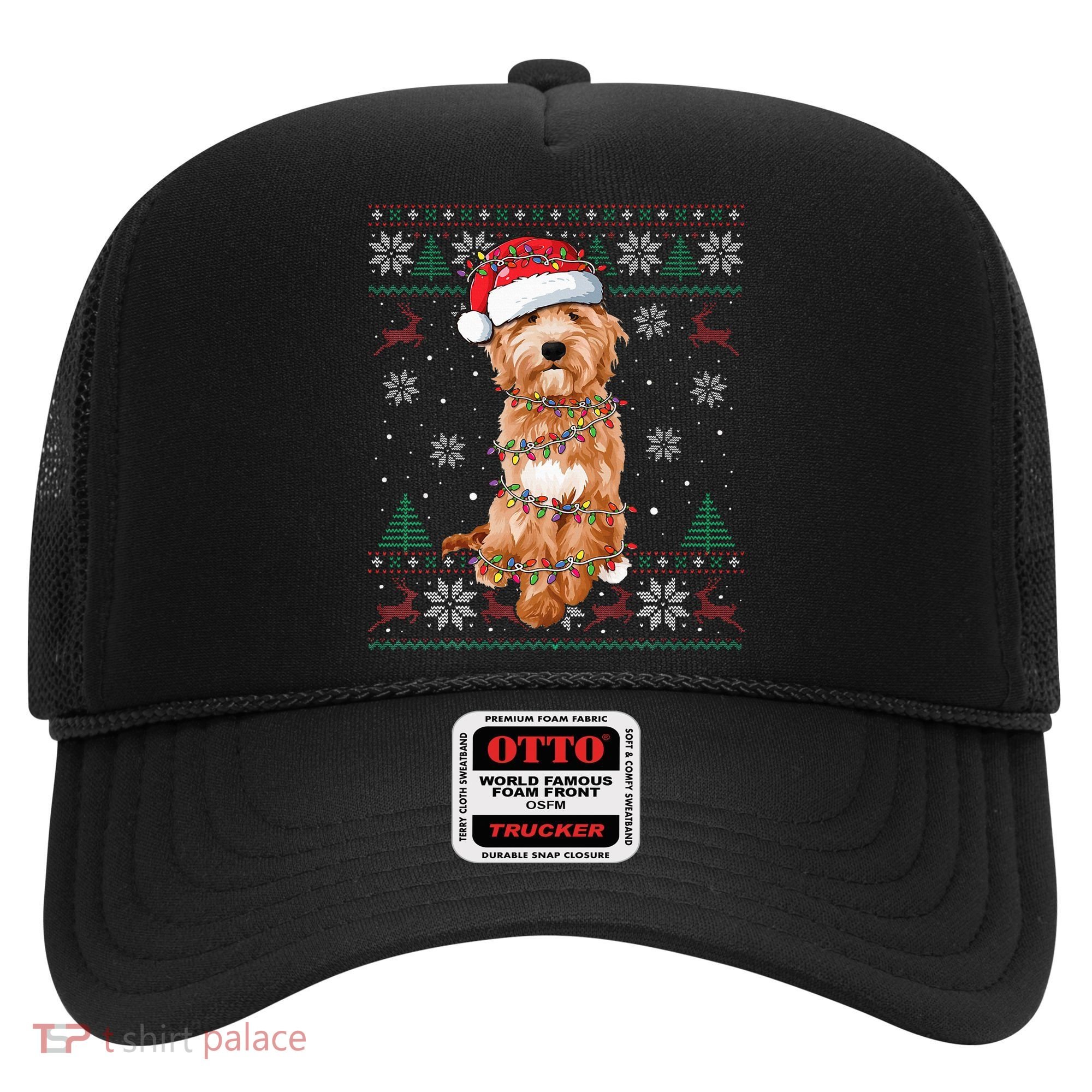 Goldendoodle Holiday Sweater Hilarious Dog Lover Gift Hat