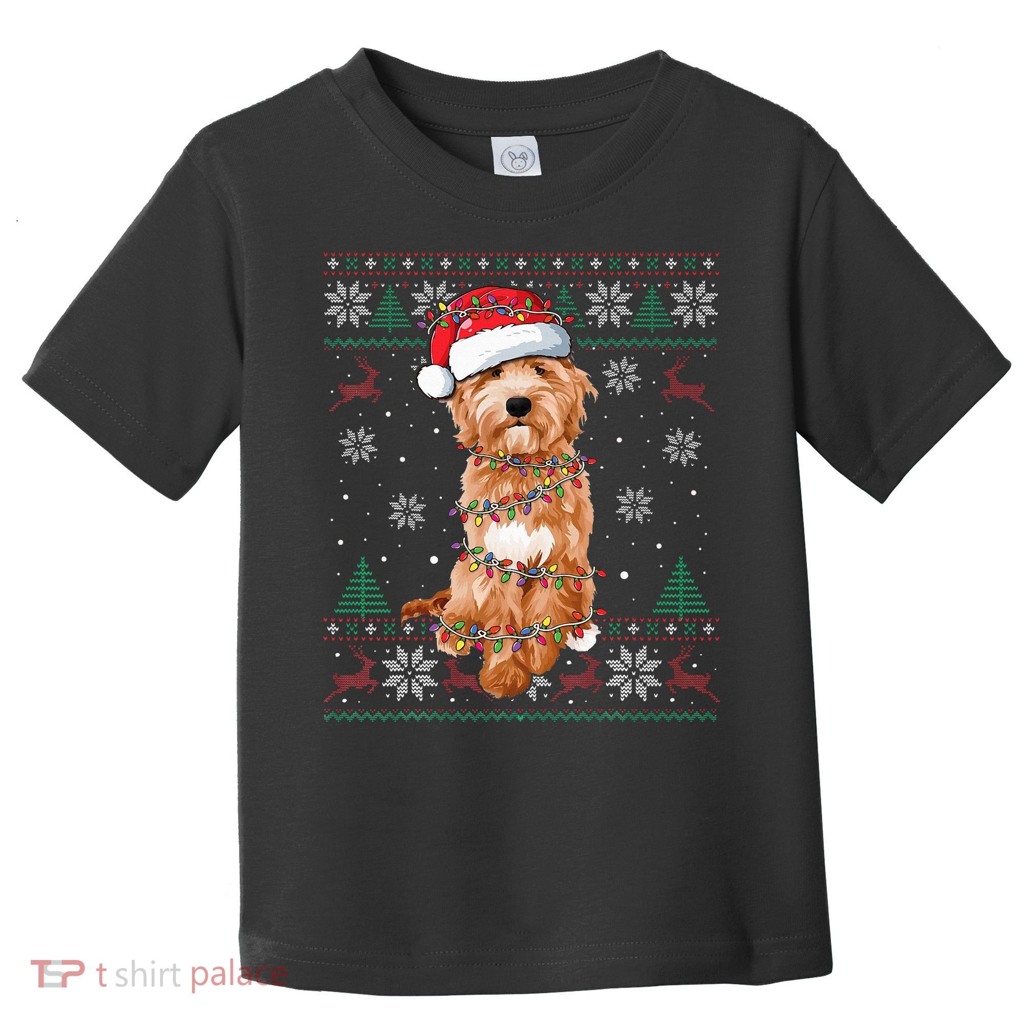 Goldendoodle Holiday Sweater Hilarious Dog Lover Gift Toddler T-Shirt