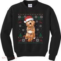 Goldendoodle Holiday Sweater Hilarious Dog Lover Gift Kids Sweatshirt thumb 0