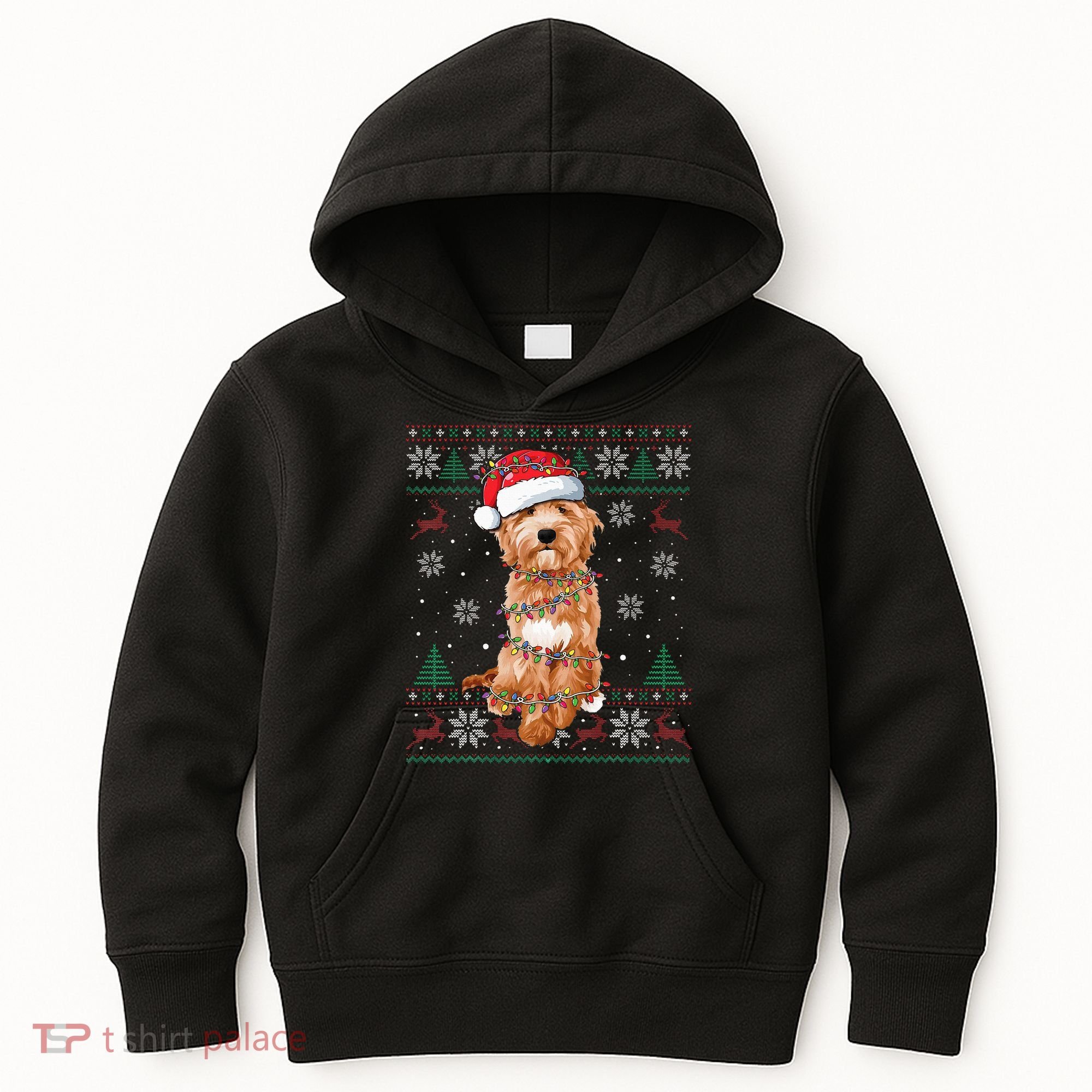 Goldendoodle Holiday Sweater Hilarious Dog Lover Gift Kids Hoodie