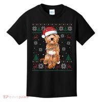 Goldendoodle Holiday Sweater Hilarious Dog Lover Gift Kids T-Shirt thumb 0
