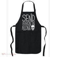 Ghost Hunting Send Aaron In Alone Ghost Hunter Halloween Apron thumb 0