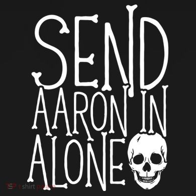 Ghost Hunting Send Aaron In Alone Ghost Hunter Halloween Button