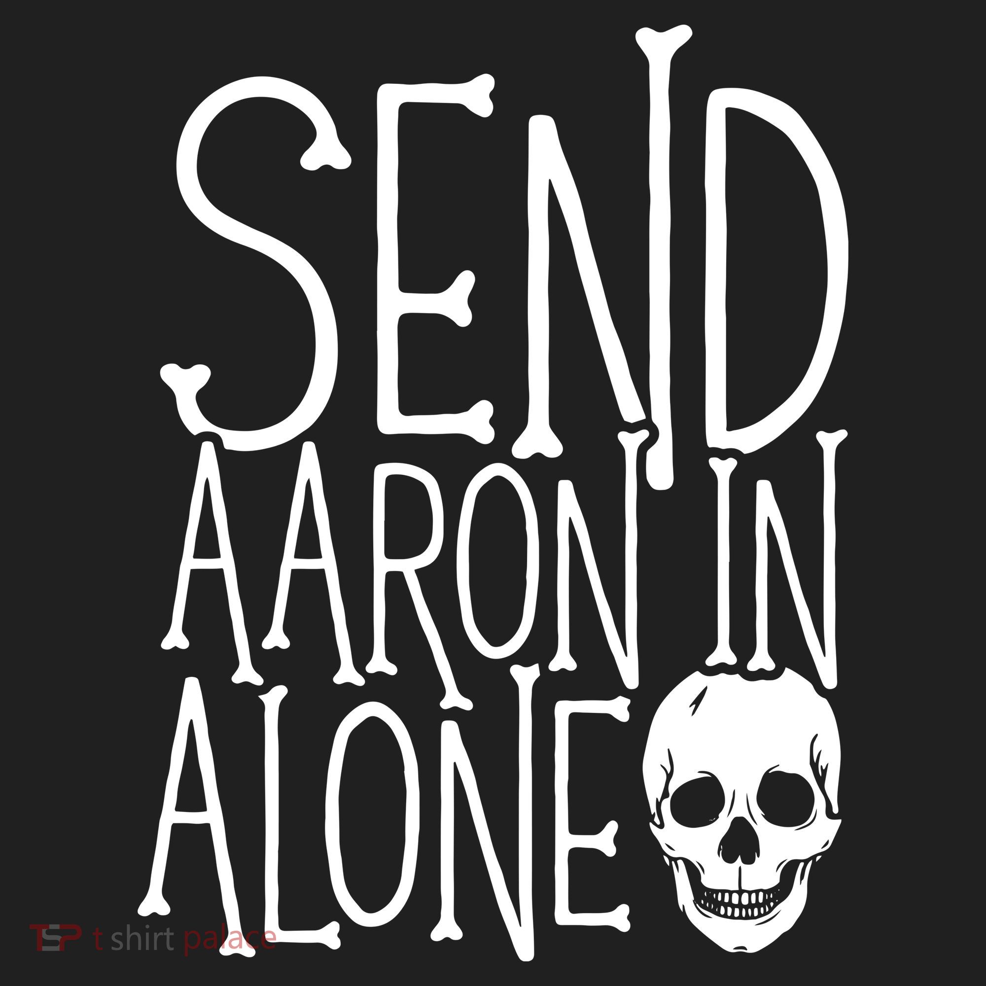 Ghost Hunting Send Aaron In Alone Ghost Hunter Halloween District V.I.T. Heavyweight Hoodie