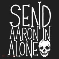 Ghost Hunting Send Aaron In Alone Ghost Hunter Halloween Crop Fleece Hoodie thumb 2