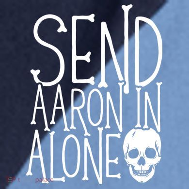 Ghost Hunting Send Aaron In Alone Ghost Hunter Halloween Raglan Baseball Sleeve Shirt