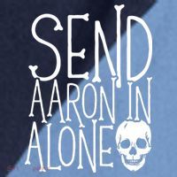 Ghost Hunting Send Aaron In Alone Ghost Hunter Halloween Raglan Baseball Sleeve Shirt thumb 2