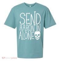 Ghost Hunting Send Aaron In Alone Ghost Hunter Halloween Sueded Cloud Jersey T-Shirt thumb 0