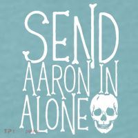 Ghost Hunting Send Aaron In Alone Ghost Hunter Halloween Sueded Cloud Jersey T-Shirt thumb 2