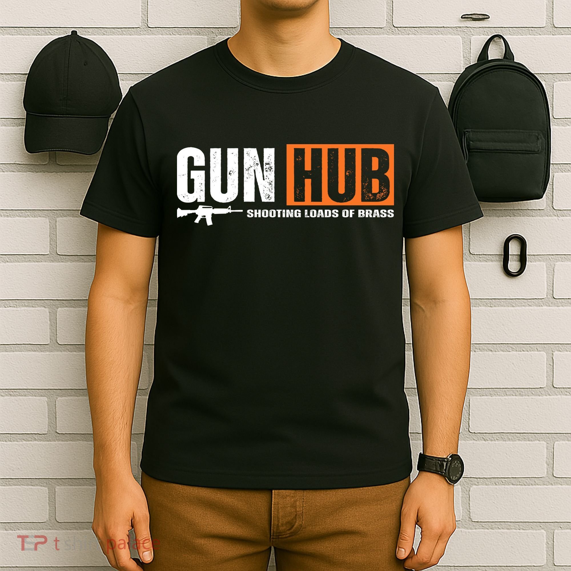 Gun Hub Shooting Loads Of Brass T-Shirt
