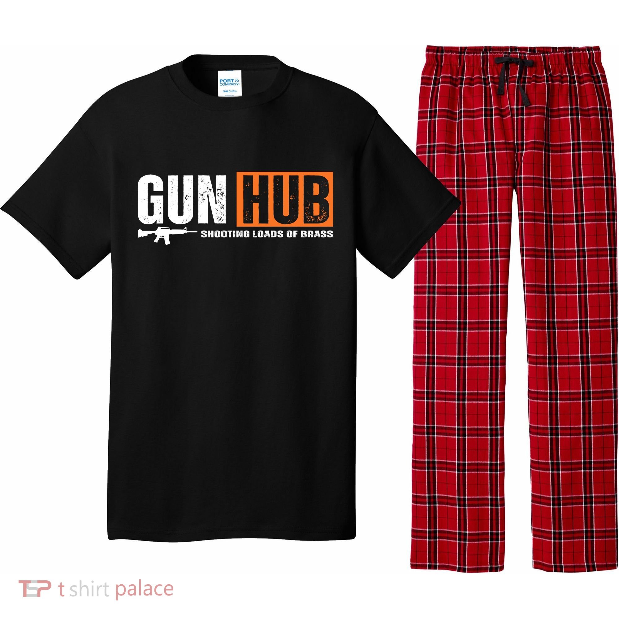 Gun Hub Shooting Loads Of Brass Pajama Set