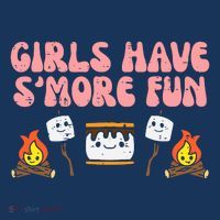 Girl Have Smore Fun Camping Friends Camp Wo Girl Women's Tank Top thumb 5