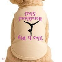Gymnastics Handstand Shirts This Is My Handstand Doggie Tank thumb 0