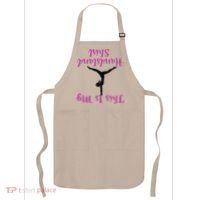 Gymnastics Handstand Shirts This Is My Handstand Apron thumb 0