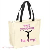 Gymnastics Handstand Shirts This Is My Handstand Tote Bag thumb 2