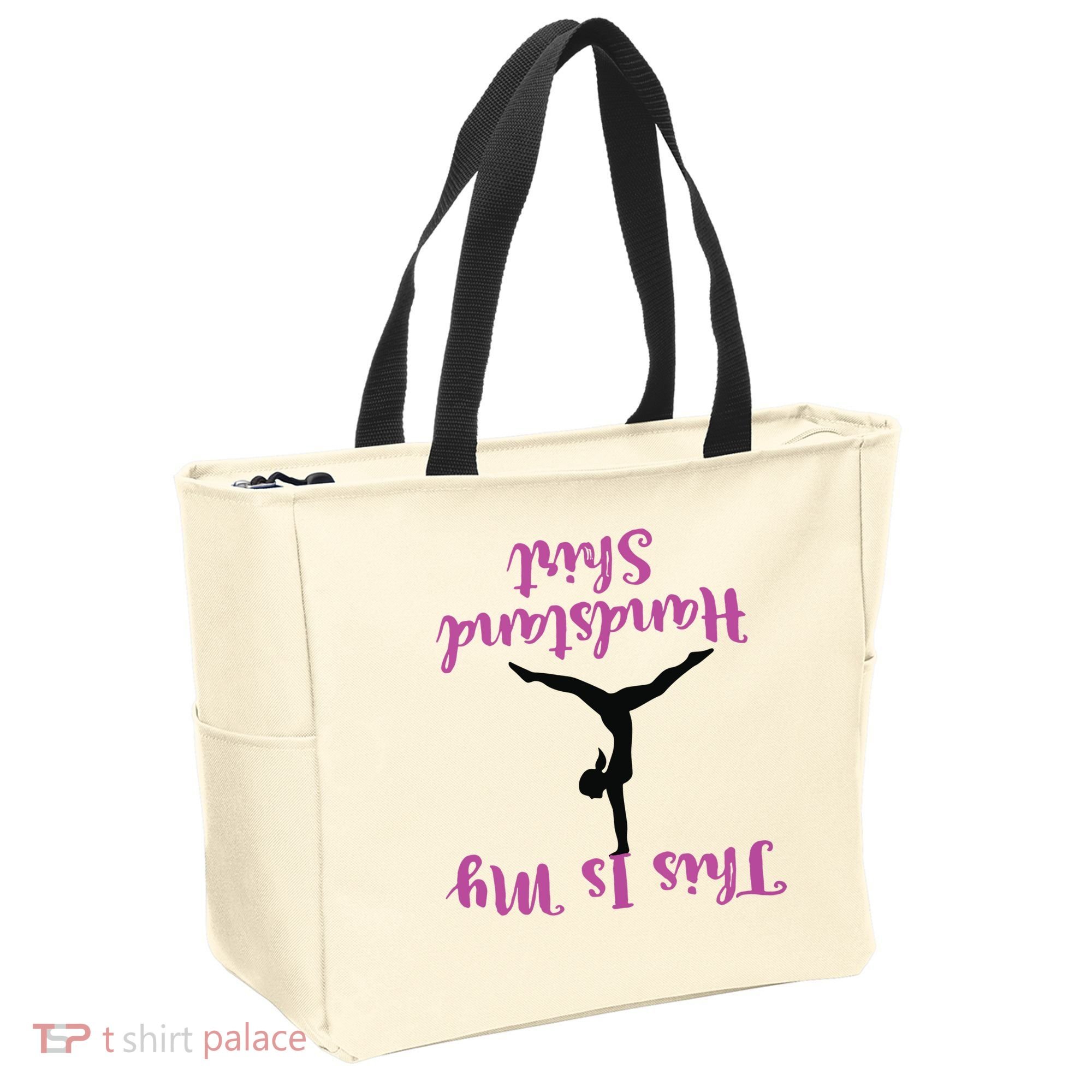 Gymnastics Handstand Shirts This Is My Handstand Tote Bag