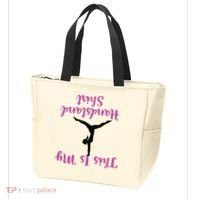 Gymnastics Handstand Shirts This Is My Handstand Tote Bag thumb 3
