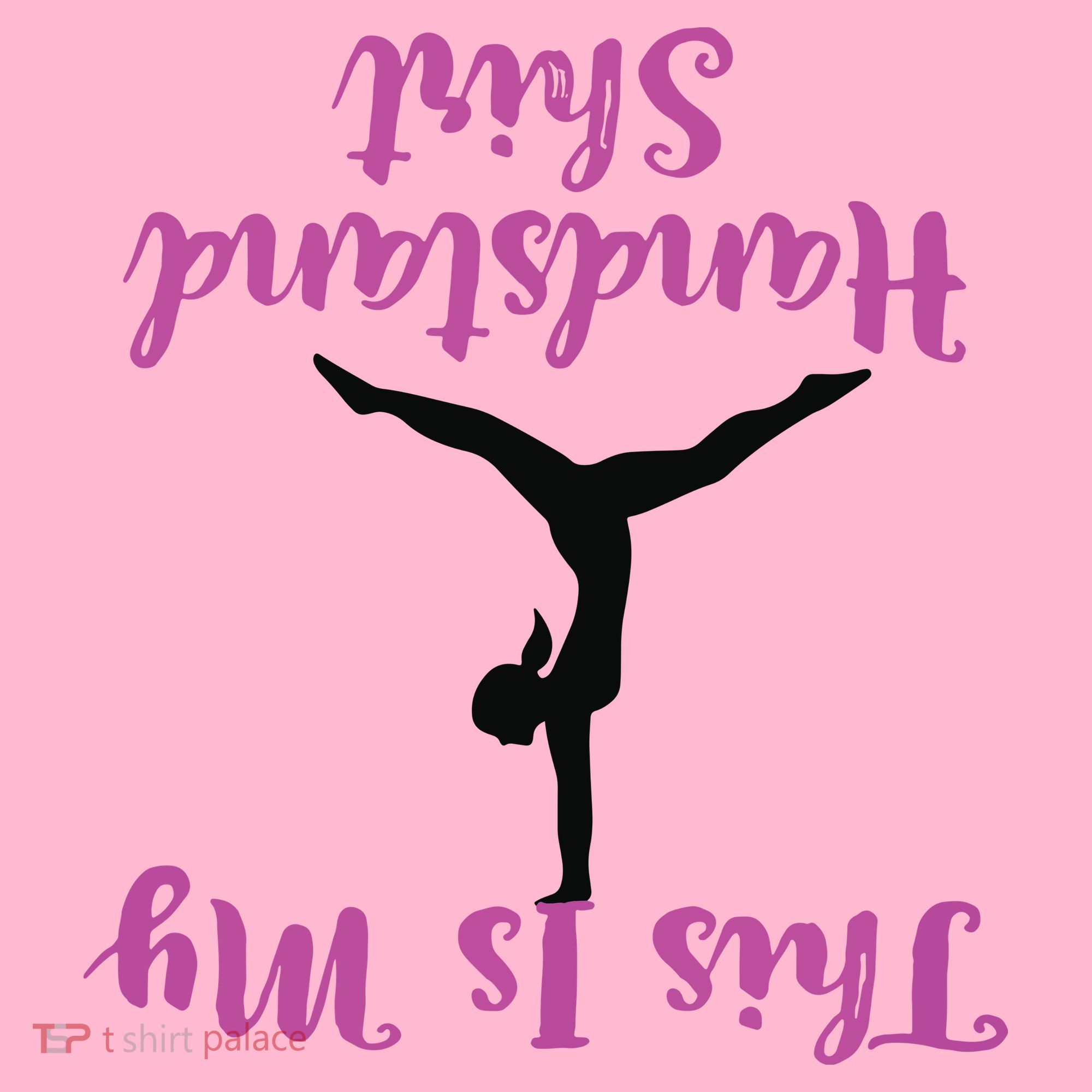 Gymnastics Handstand Shirts This Is My Handstand Coaster