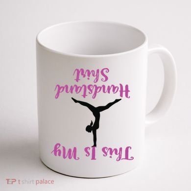Gymnastics Handstand Shirts This Is My Handstand Coffee Mug back