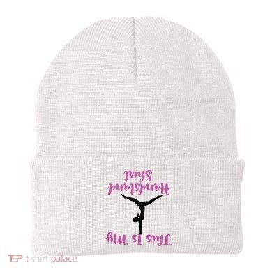 Gymnastics Handstand Shirts This Is My Handstand Beanie