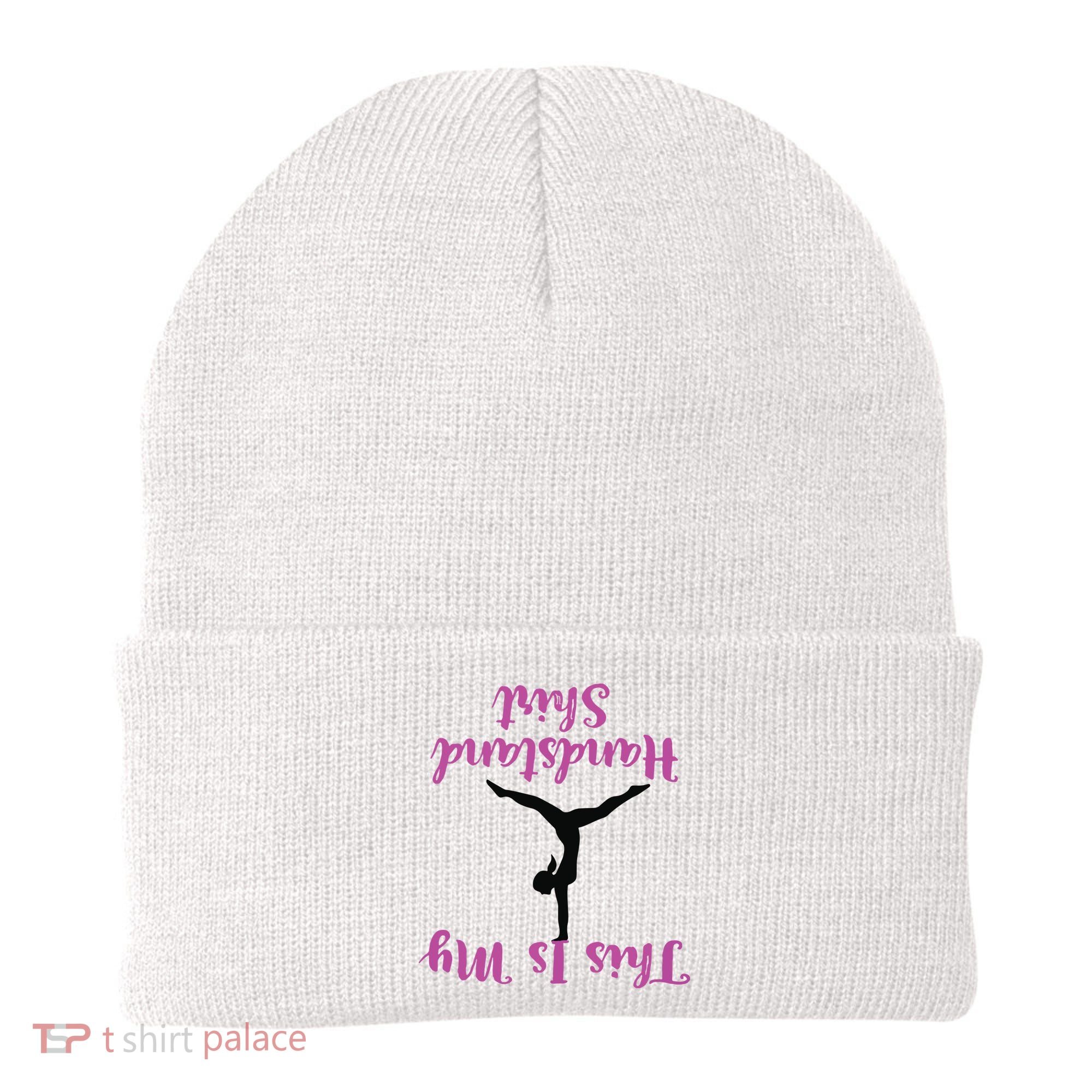 Gymnastics Handstand Shirts This Is My Handstand Beanie