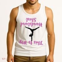 Gymnastics Handstand Shirts This Is My Handstand Tank Top thumb 3