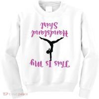 Gymnastics Handstand Shirts This Is My Handstand Kids Sweatshirt thumb 0