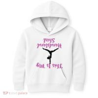 Gymnastics Handstand Shirts This Is My Handstand Kids Hoodie thumb 0