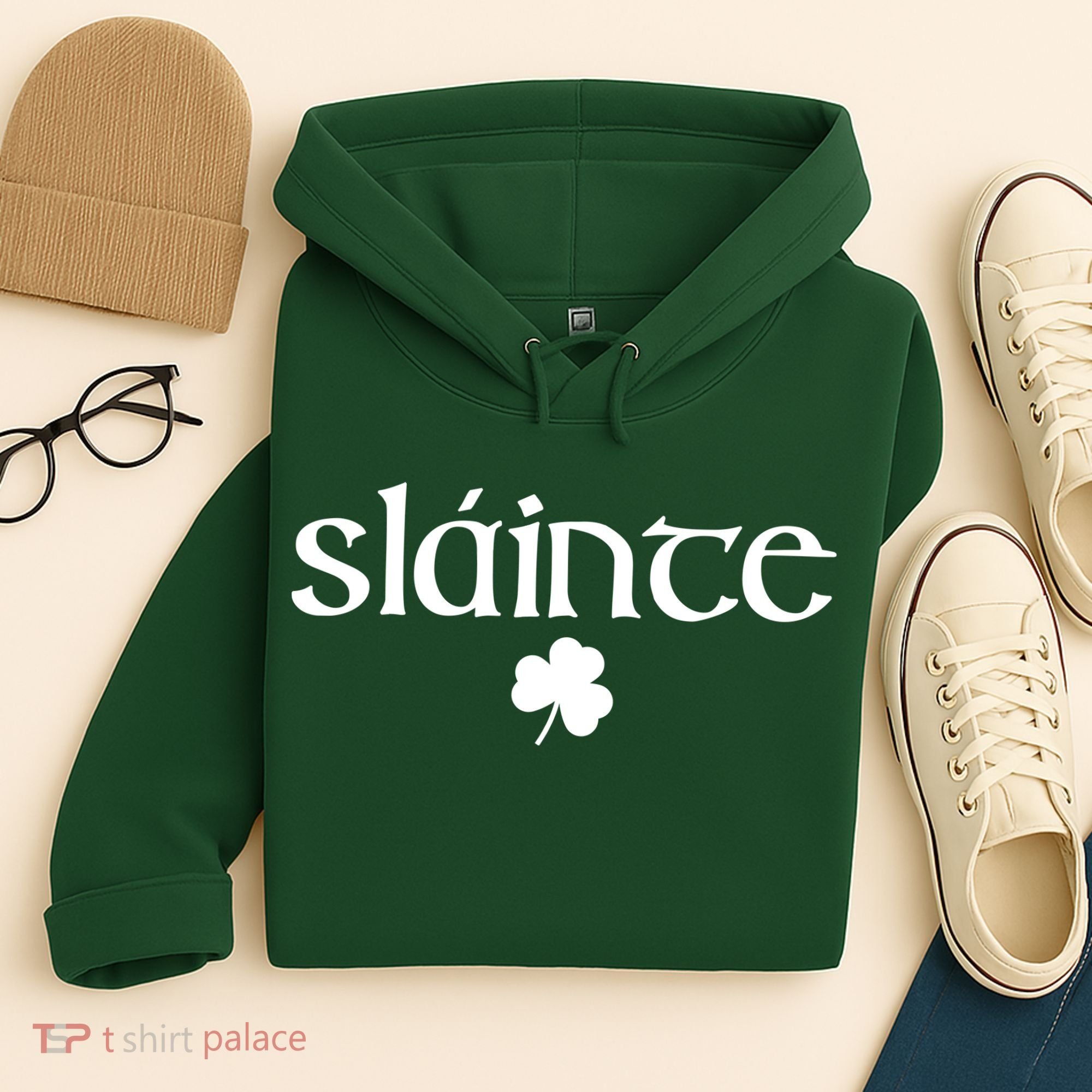 Good Health Slainte St Patrick's Day Hoodie