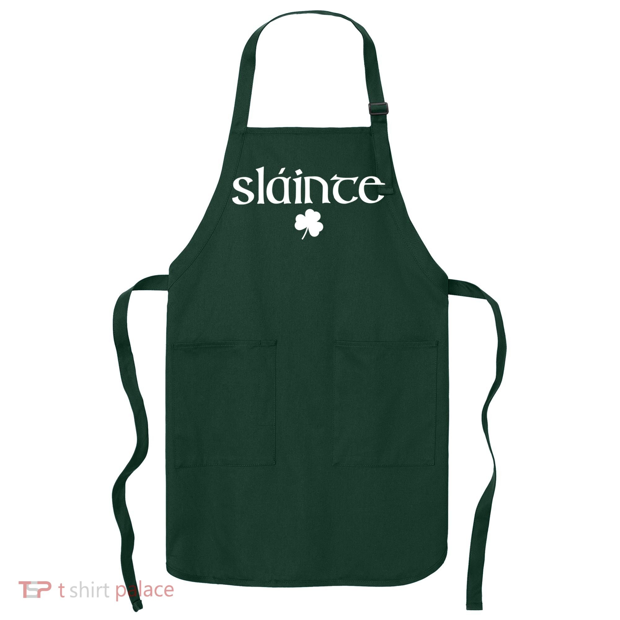Good Health Slainte St Patrick's Day Apron