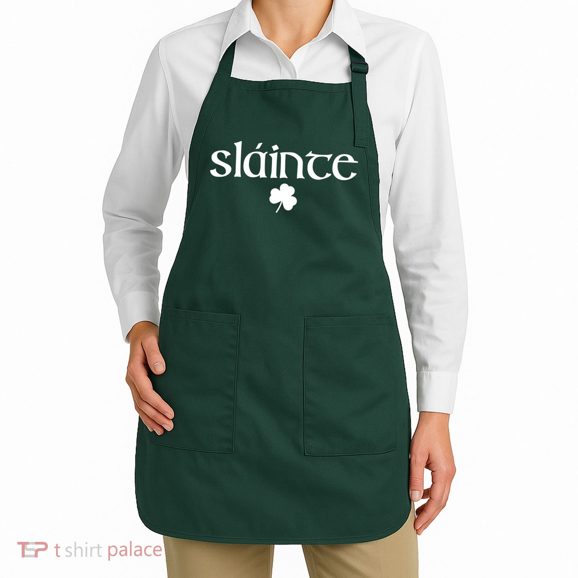Good Health Slainte St Patrick's Day Apron