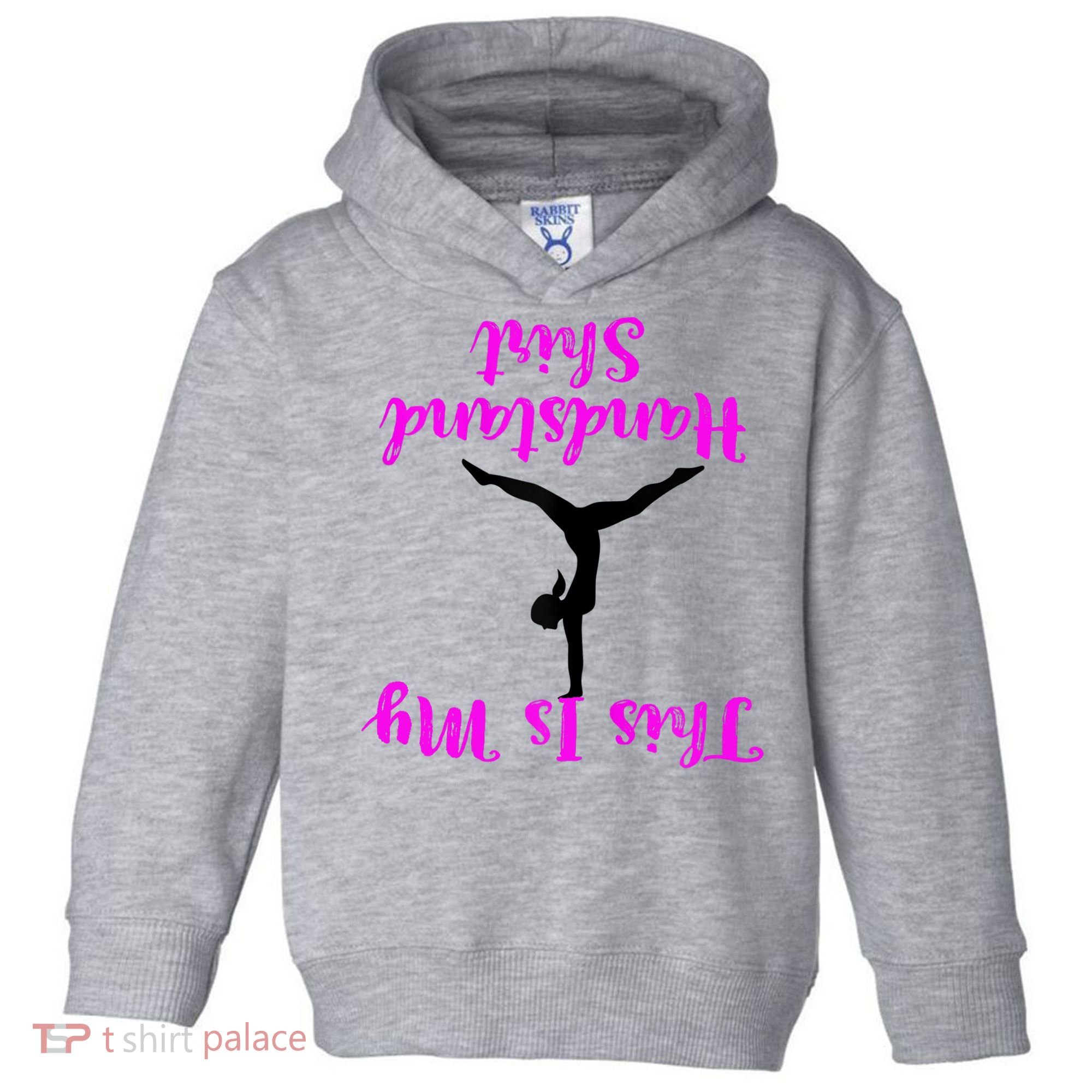 Gymnastics Handstand Shirt This Is My Handstand TShirt Toddler Hoodie