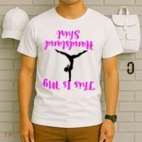 Gymnastics Handstand Shirt This Is My Handstand TShirt T-Shirt thumb 6
