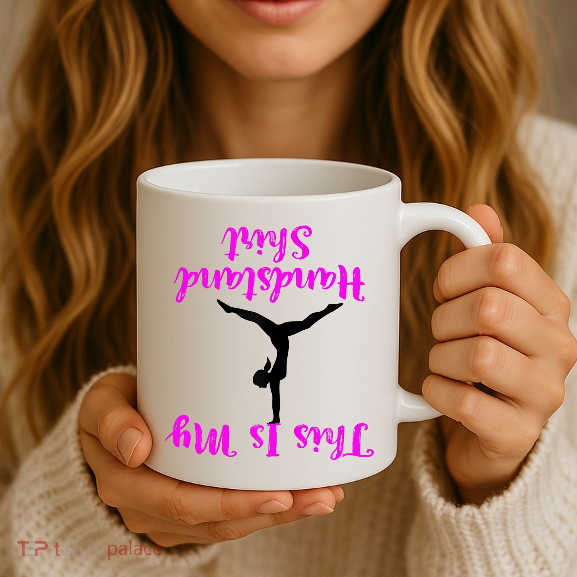 Gymnastics Handstand Shirt This Is My Handstand TShirt Coffee Mug