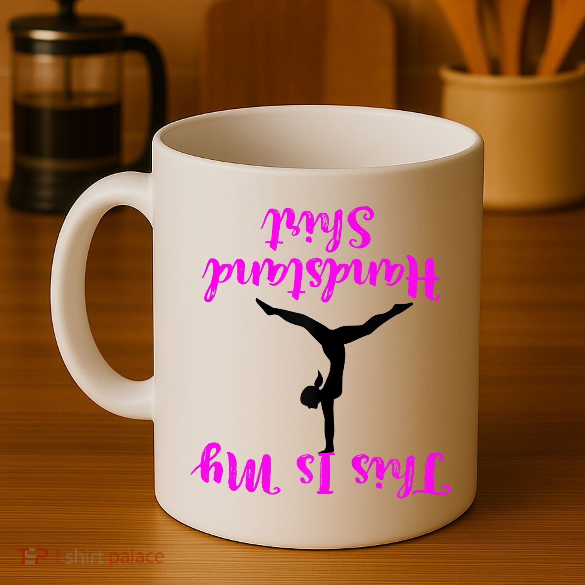 Gymnastics Handstand Shirt This Is My Handstand TShirt Coffee Mug