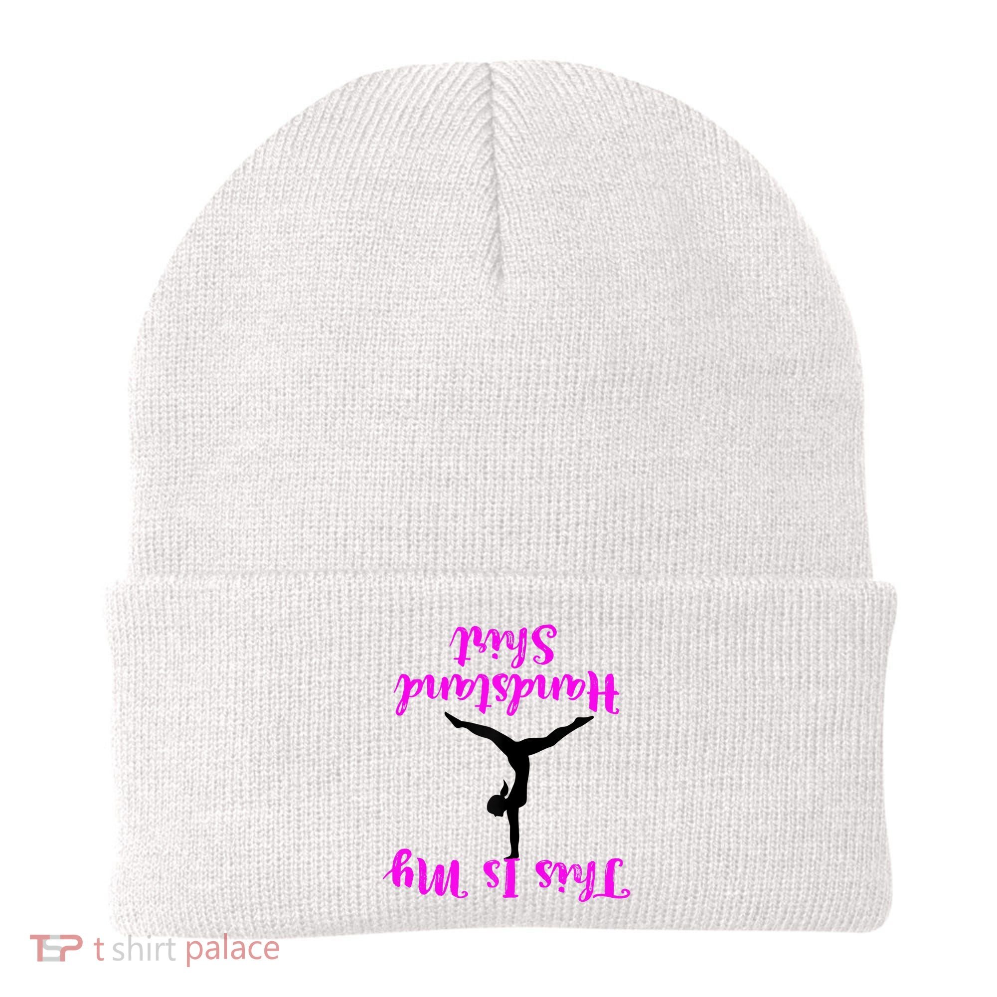 Gymnastics Handstand Shirt This Is My Handstand TShirt Beanie