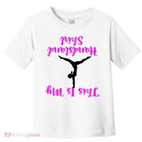 Gymnastics Handstand Shirt This Is My Handstand TShirt Toddler T-Shirt thumb 0