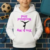 Gymnastics Handstand Shirt This Is My Handstand TShirt Kids Hoodie thumb 2