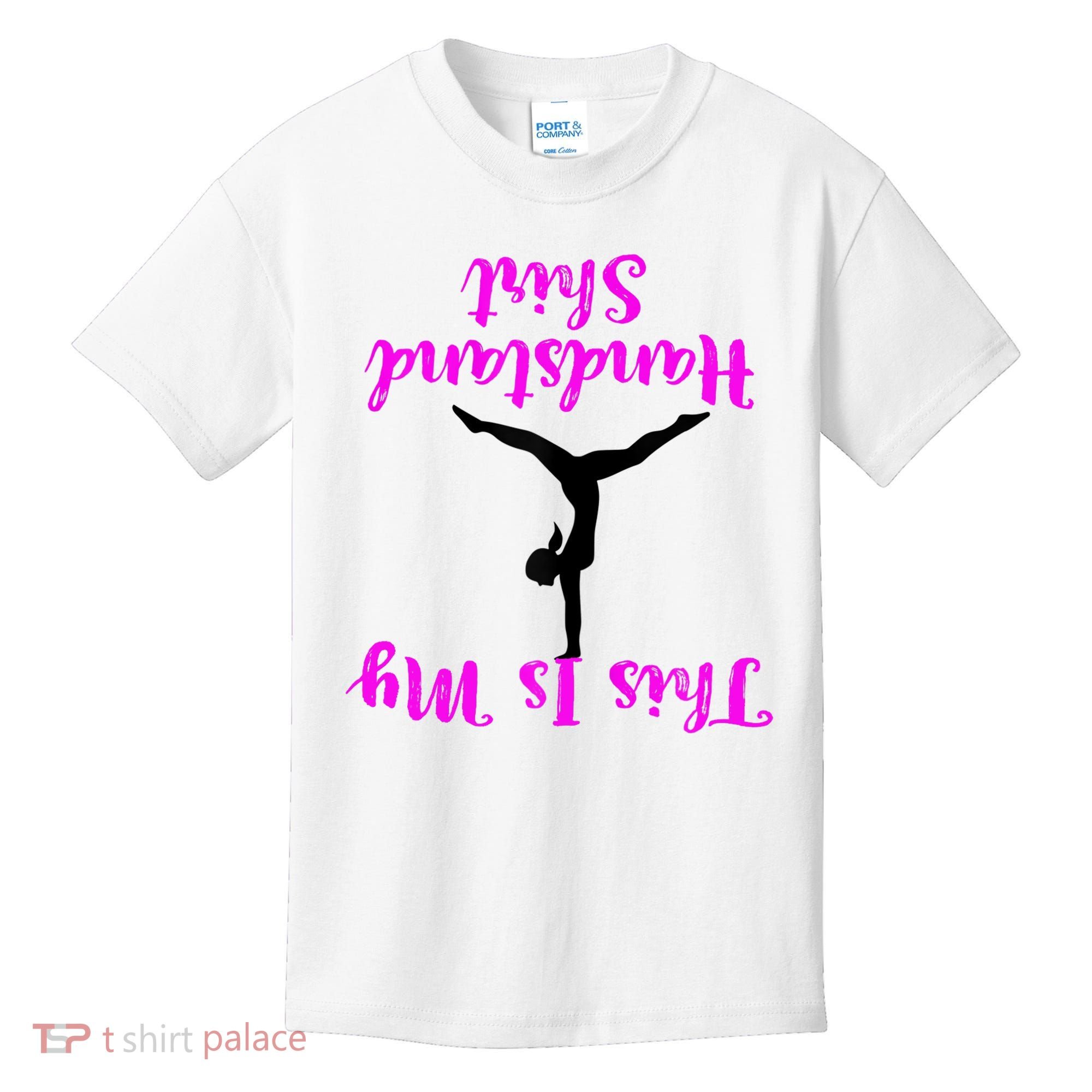 Gymnastics Handstand Shirt This Is My Handstand TShirt Kids T-Shirt