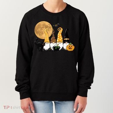 Gnome Halloween Squad Festive Women's Sweatshirt