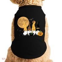 Gnome Halloween Squad Festive Doggie Tank thumb 0