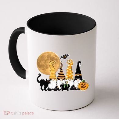 Gnome Halloween Squad Festive Coffee Mug